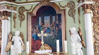 Obraz Leonarda da Vinci w Łagiewnikach Kościelnych?