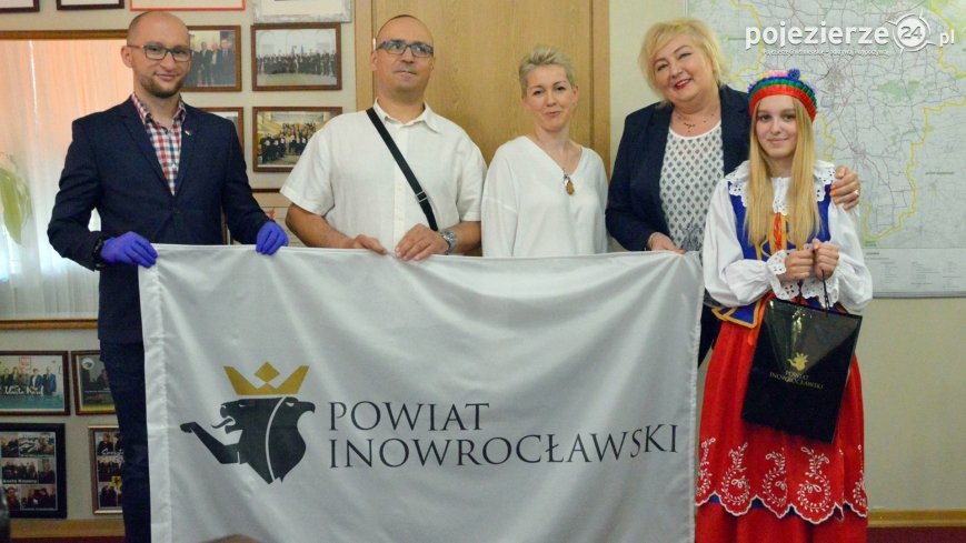 Promocja powiatu inowrocławskiego w dalekiej Afryce