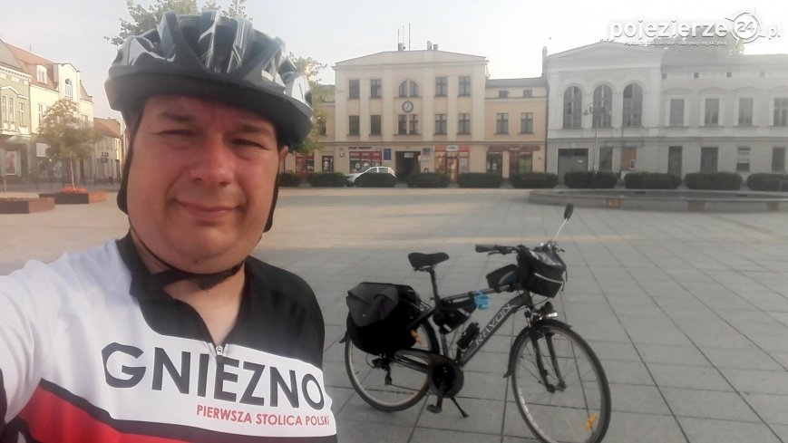 Niedzielny wypad rowerem do Damasławka 