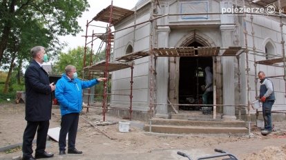 Blisko pół miliona złotych na renowację kaplicy grobowej rodziny Lange w Rybnie Wielkim