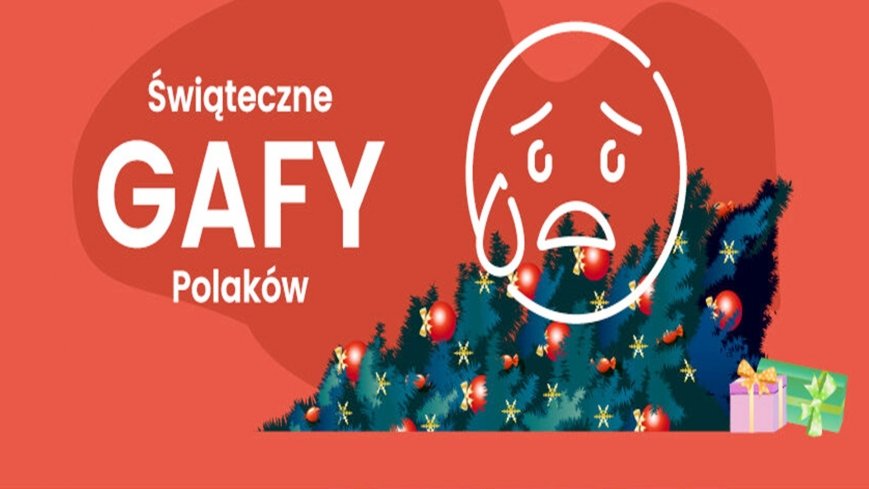 Świąteczne gafy Polaków. Wyniki badania