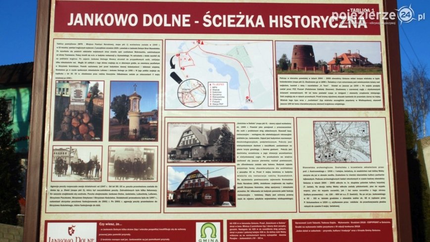 Ścieżka historyczno-edukacyjna w Jankowie Dolnym