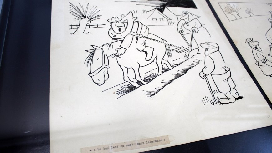 Wystawa grafik Henryka Derwicha „Konie niemechaniczne”