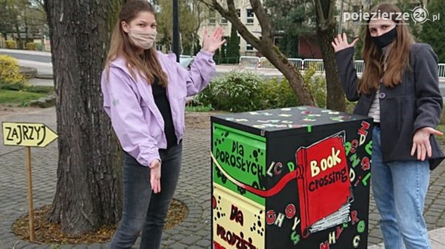 Uwolnij książki w parku! Szafa bookcrossingowa w Obornikach!