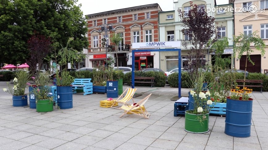 Nowe miejsce relaksu na wągrowieckim Rynku