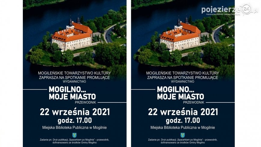 „Mogilno… Moje miasto. Przewodnik”. Zapraszamy na  promocję książki!