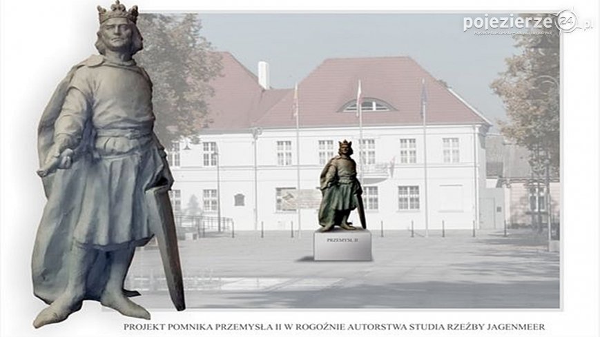 Pomnik króla Przemysła II stanie w Rogoźnie!