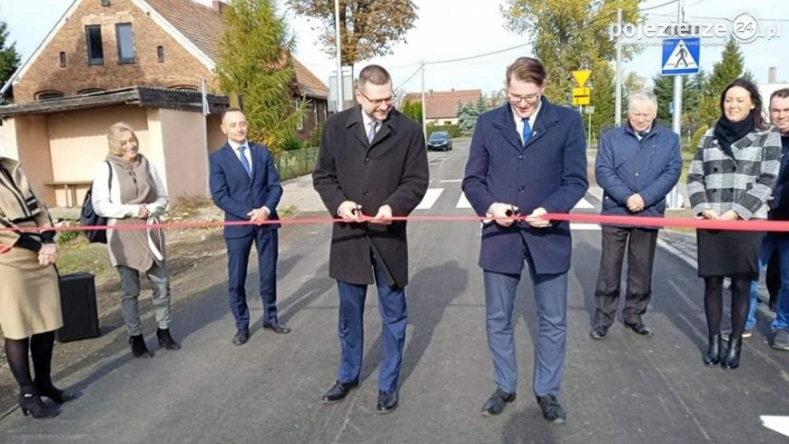 Świątniki Małe i Wielkie połączone odnowioną drogą