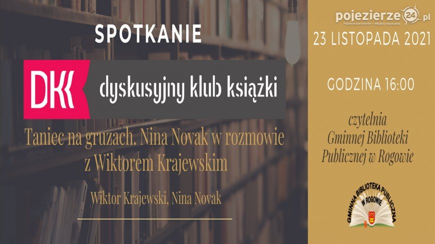 Podyskutujmy o książce w Rogowie