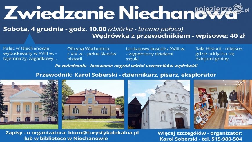 Zapraszamy na zwiedzanie Niechanowa!
