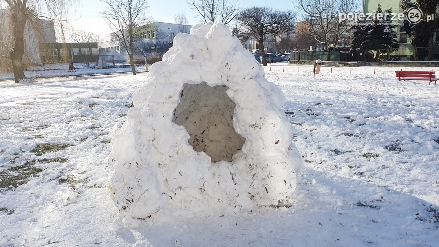 Na gnieźnieńskich Winiarach stanęło… igloo!