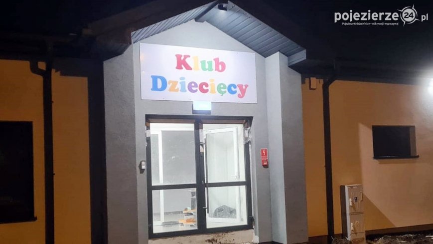 Klub Dziecięcy w Niechanowie prawie gotowy