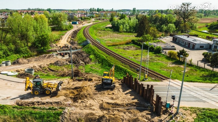 Rowerowa autostrada w Wągrowcu rośnie w oczach