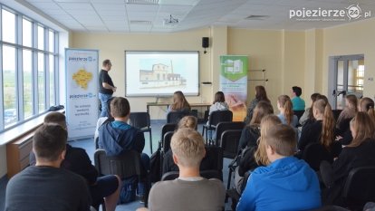 Karol Soberski opowiadał o historii regionu w szkole w Zdziechowie