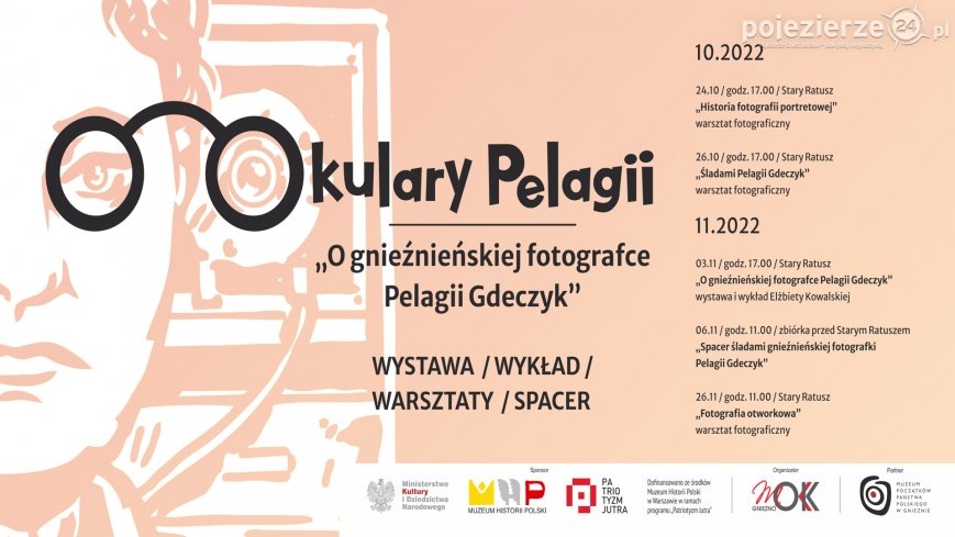 „Okulary Pelagii. O gnieźnieńskiej fotografce Pelagii Gdeczyk”