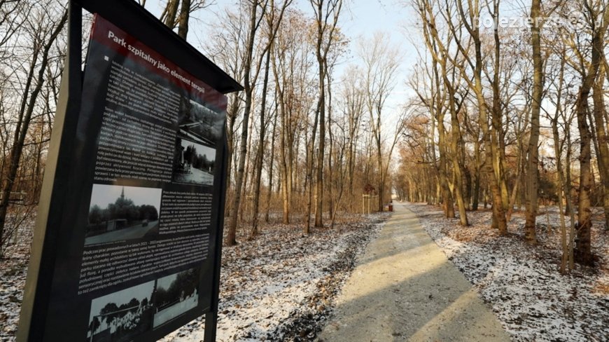 Park przy szpitalu „Dziekanka” został odnowiony!