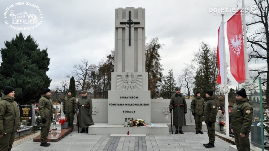 Znicze pamięci. Szubin świętował Narodowy Dzień Zwycięskiego Powstania Wielkopolskiego