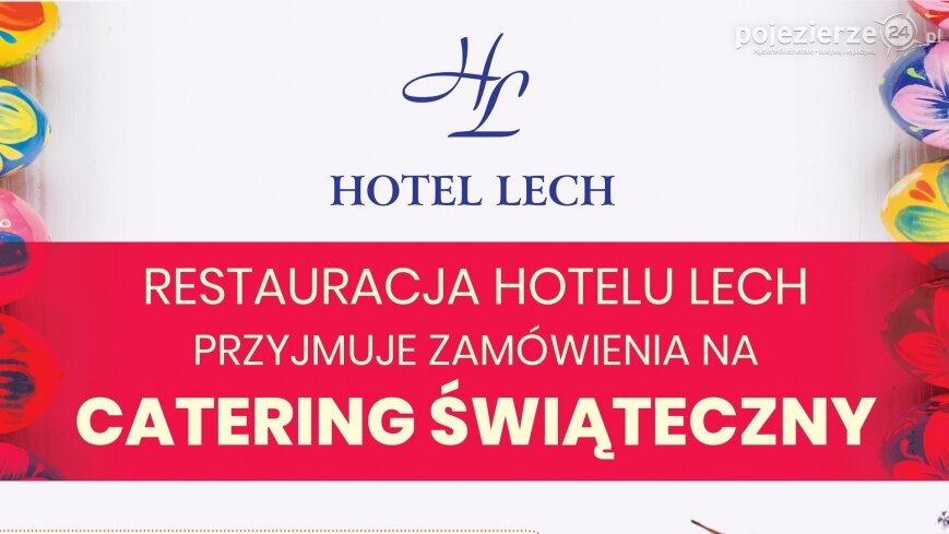Restauracja Hotelu Lech przyjmuje zamówienia na świąteczny catering
