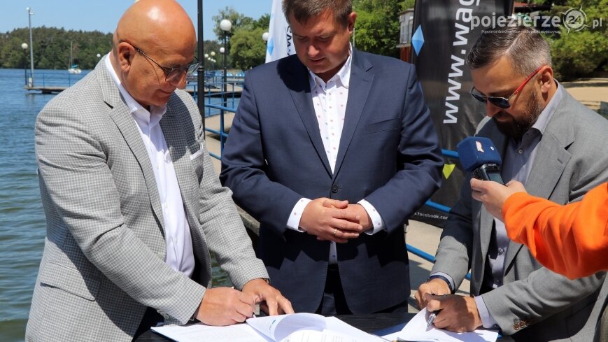Umowa na rewitalizację plaży w Wągrowcu podpisana!
