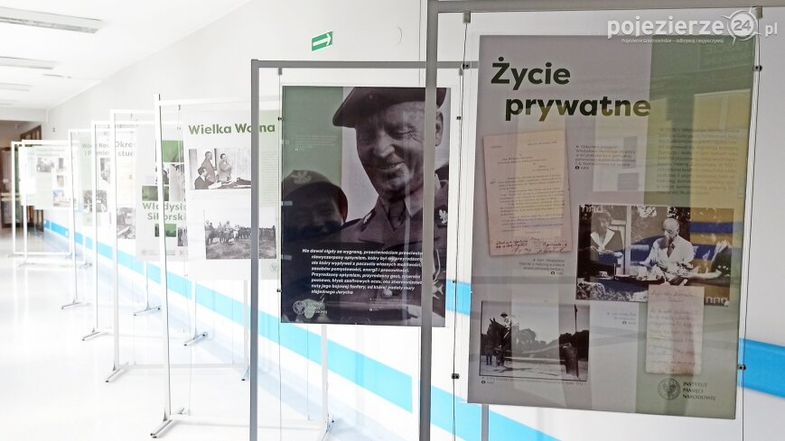 Wystawa o Sikorskim w inowrocławskim szpitalu