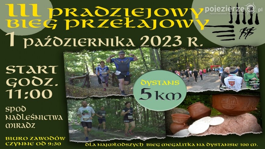 III Pradziejowy Bieg Przełajowy – Miradz 2023