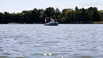 Lokomobila spoczywa na dnie jeziora Kłeckiego...