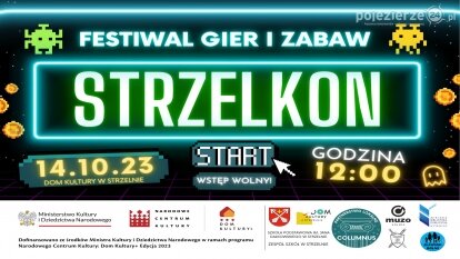 „Strzelkon 2023” – festiwal gier i zabaw