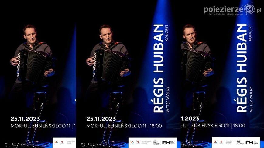 Francuski akordeonista zagra w Miejskim Ośrodku Kultury  
