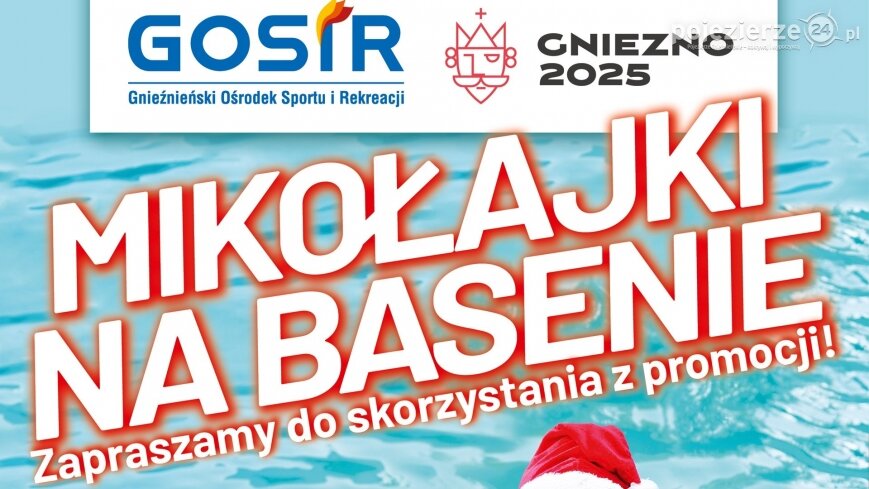 Mikołajki na basenie