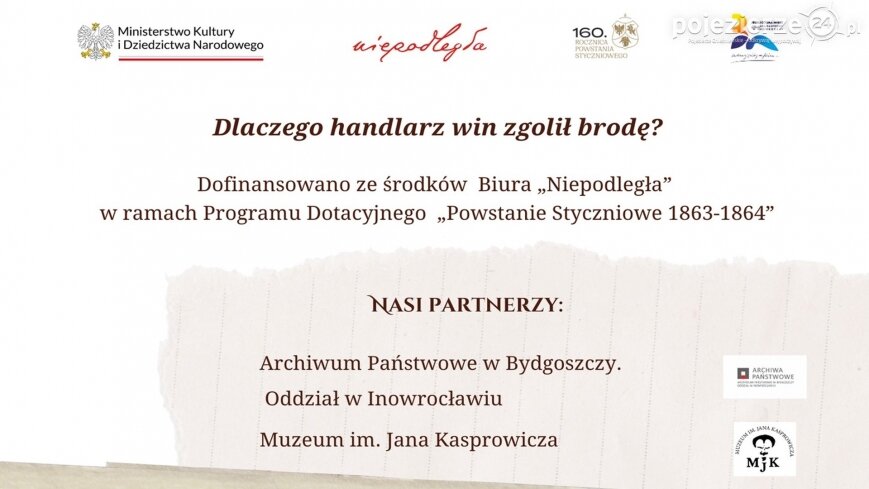 „Dlaczego handlarz win zgolił brodę?"