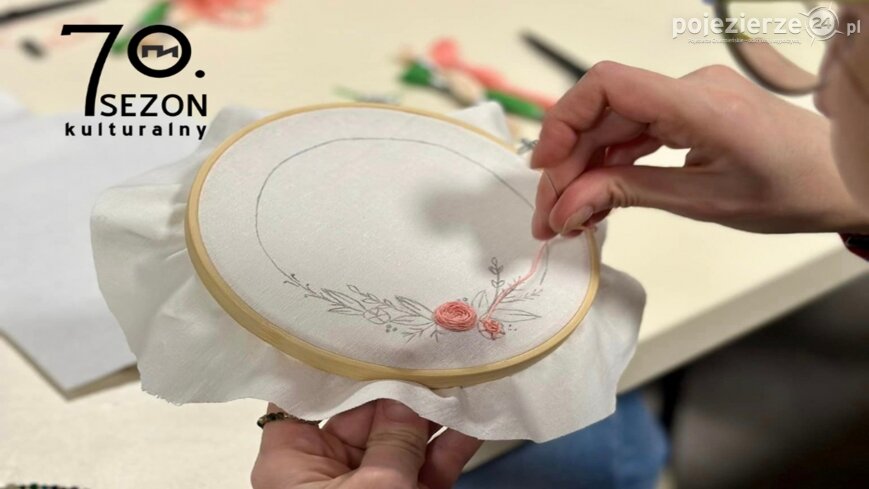 Spróbuj swoich sił w hafcie brazylijskim! Kolejny otwarty warsztat w ramach cyklu „Do dzieła”!
