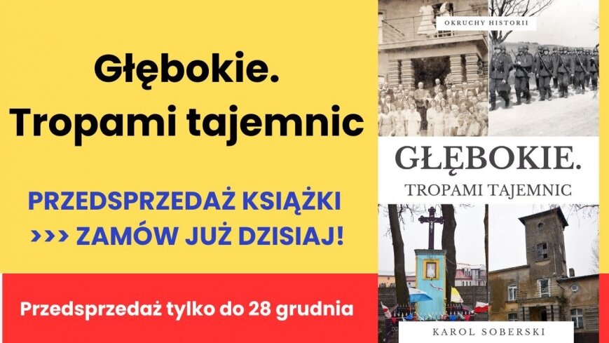 „Głębokie. Tropami tajemnic” – trwa przedsprzedaż książki! Ostatni dzień!