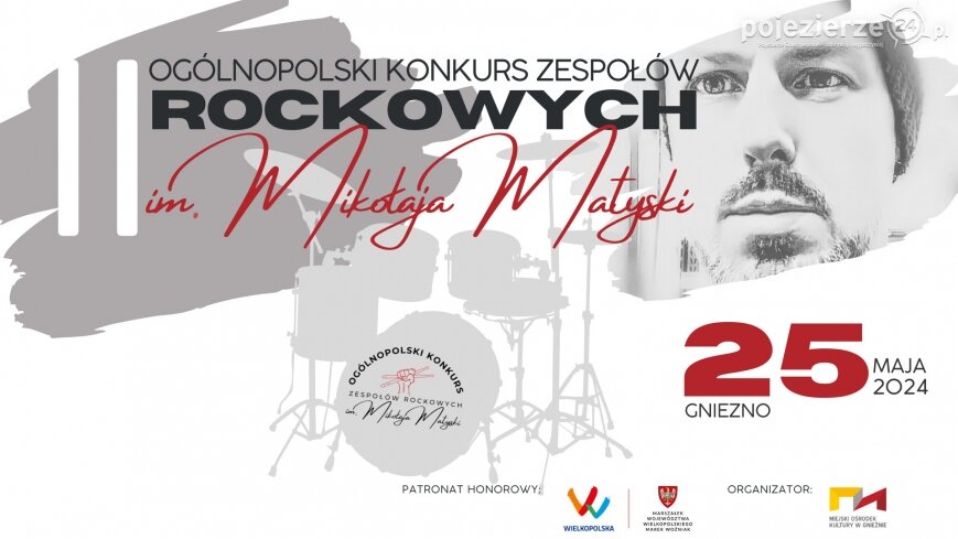 II Ogólnopolski Konkurs Zespołów Rockowych im. Mikołaja Matyski już 25 maja!