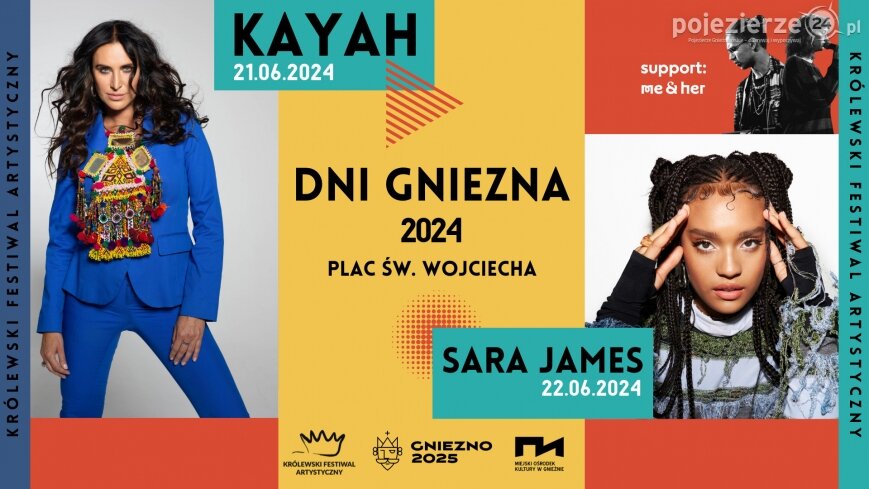 Kayah i Sara James otworzą Królewski Festiwal Artystyczny!