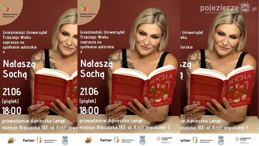 Spotkanie autorskie z Nataszą Sochą