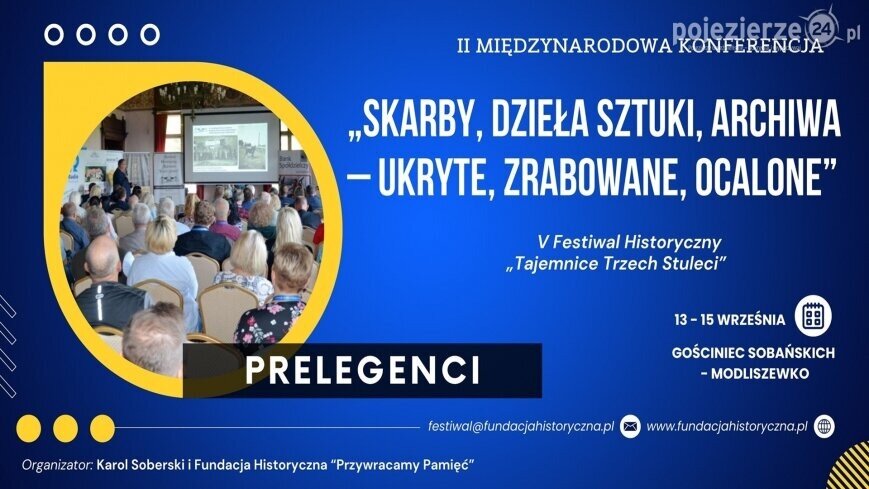 V Festiwal Historyczny „Tajemnice Trzech Stuleci”. Sylwetki prelegentów!