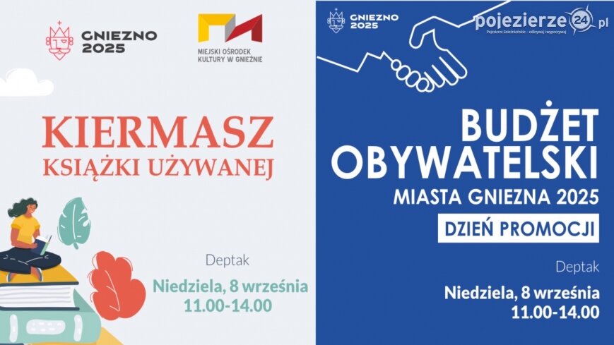 Kiermasz Książki Używanej oraz Dzień Promocji Budżetu Obywatelskiego