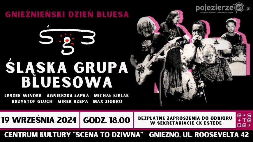 Śląska Grupa Bluesowa na Gnieźnieńskim Dniu Bluesa