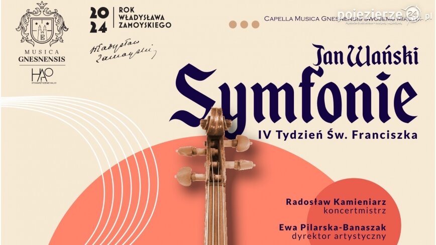 Unikatowy koncert w katedrze gnieźnieńskiej! Koncert Jan Wański – Symfonie!