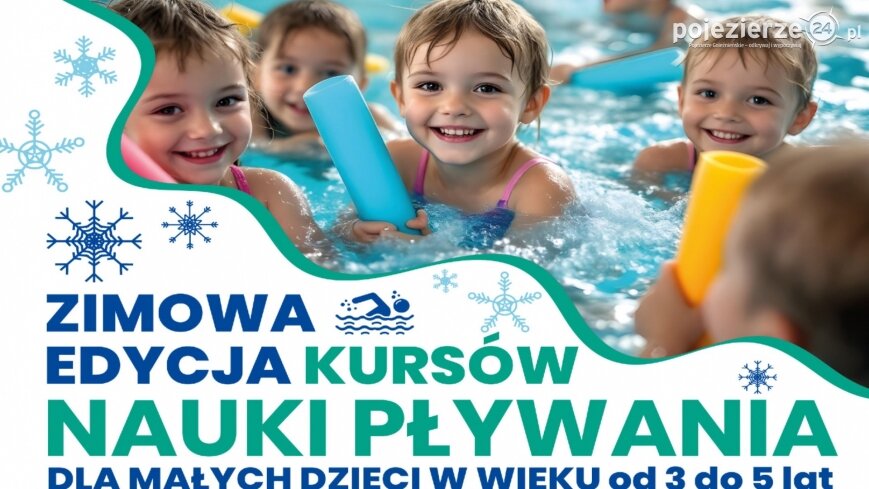 Zapraszamy na zimową edycję kursów pływania dla małych dzieci