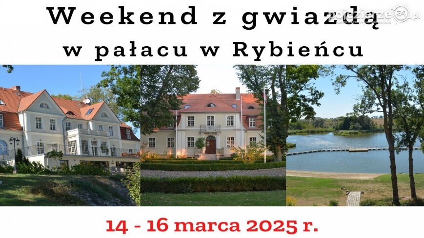 Zapraszamy na magiczny weekend w pałacu w Rybieńcu!