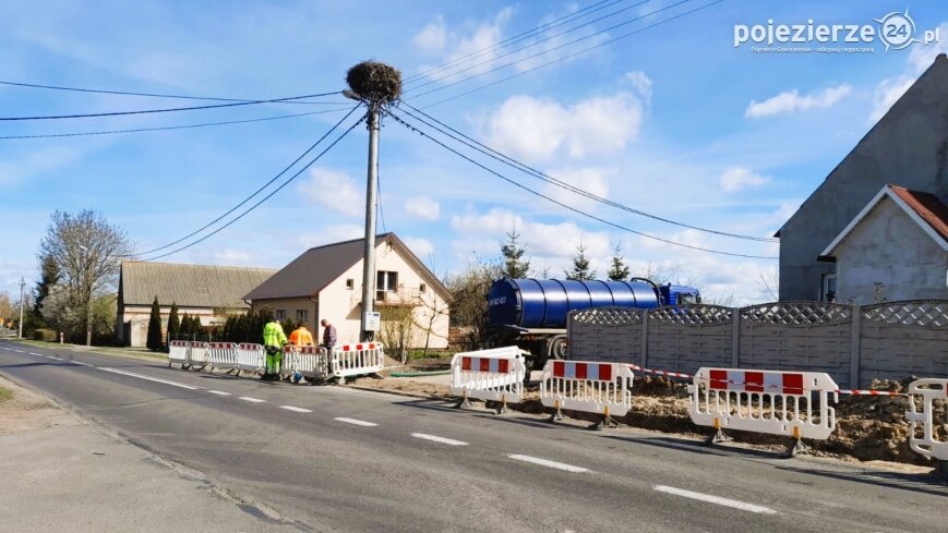 Powstaje sieć kanalizacyjna w miejscowościach Obora i Braciszewo