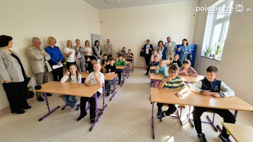 Szkoła Podstawowa w Goślinowie zyskała dwie nowe sale lekcyjne