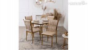 Do jakich domowych aranżacji pasują krzesła w stylu glamour? Sprawdź!