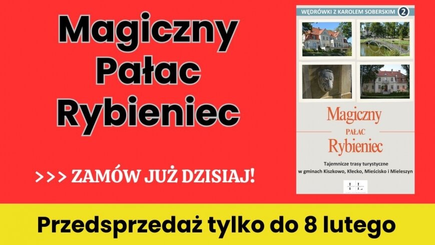 „Magiczny Pałac Rybieniec” – przedsprzedaż książki!