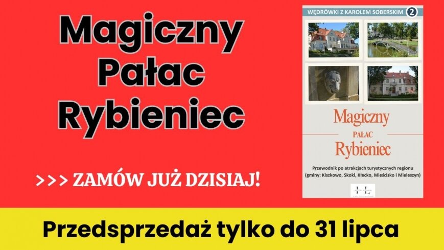 „Magiczny Pałac Rybieniec” – przedsprzedaż książki!