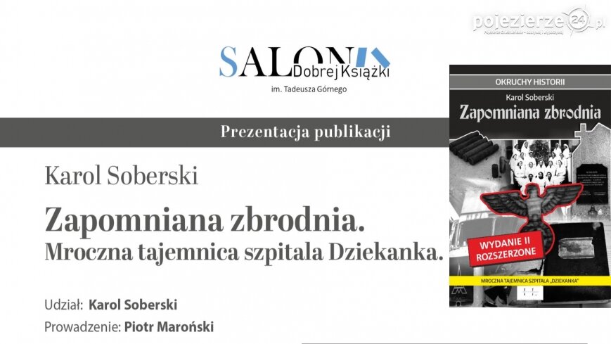 Karol Soberski z książką „Zapomniana zbrodnia” zaproszony do Muzeum Niepodległości w Warszawie!