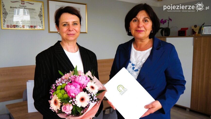 Podziękowania dla Agnieszki Ciesielskiej-Pawlak za całokształt pracy z młodzieżą