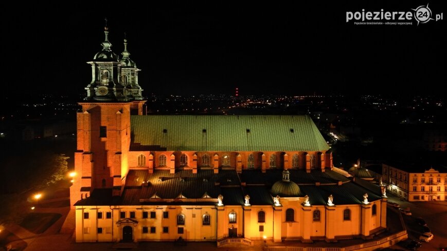 Nowe światło dla gnieźnieńskiej Katedry. Enea partnerem modernizacji iluminacji zabytku