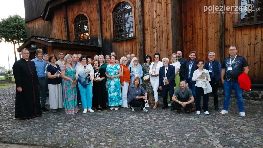 Magiczna świątynia w Łubowie zachwyciła uczestników festiwalu „Pogranicza Literatury”!